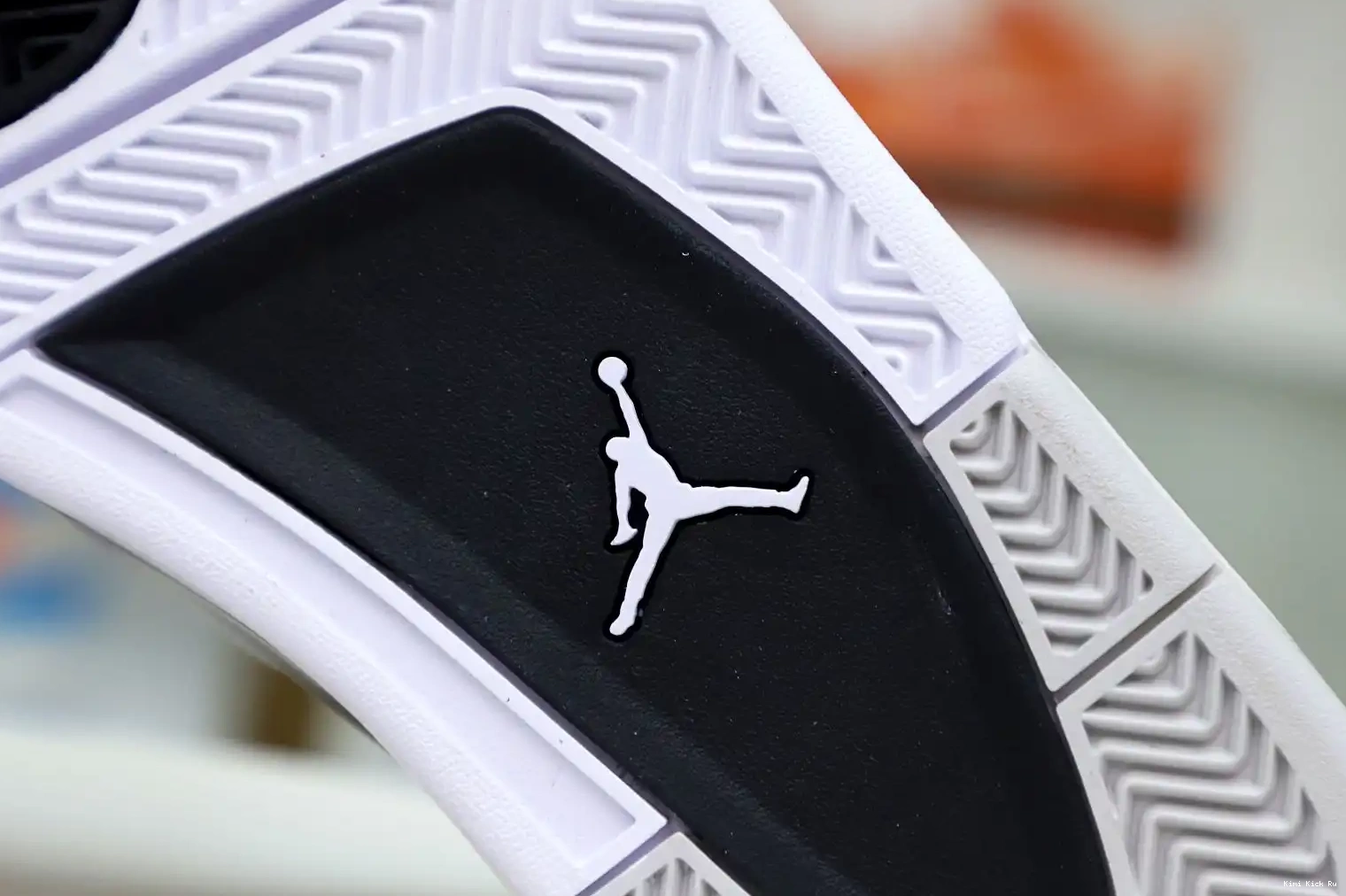 AIR BLACK MILITARY Kimikick JORDAN 4 0816